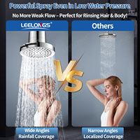Cartouches filtrantes 10/15/20 étapes pour pommeau de douche supérieur 6 pouces, haute pression, effet pluie, réduit les métaux et le chlore