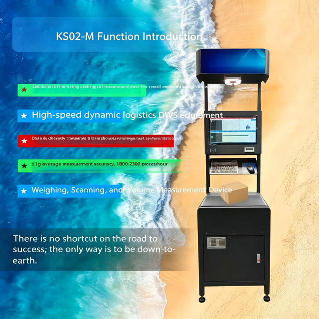 Automatic DWS System Parcel Dimensioning Weighing Scanning Machine Logistics Barcode Scanner Scale E-commerce Warehouse Home Use