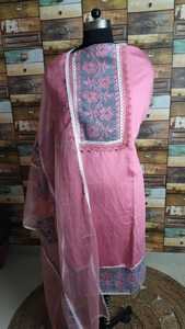 ชุดเบลเซอร์ผ้าฝ้ายปักลายดอกไม้สีชมพูหรูหราสไตล์ธุรกิจผ้าโปร่งตกแต่งด้วยลูกไม้เสื้อผ้าลำลองสำหรับเทศกาลตกแต่ง - Product Image 2