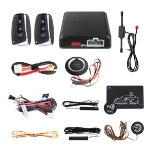 EASYGUARD EC002-hy <b>Push</b> Start Stop Remoter Engine Start Auto Passive Keyless Entry PKE <b>Car</b> Alarm NFC Lock Unlock - Product Image 2