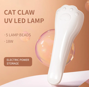 Lampe UV LED 18W pour ongles, séchage rapide, forme patte de chat, professionnelle, pour la maison, photothérapie, gel, vernis, manucure, salon, débutant, outil de séchage et de durcissement - Product Image 6