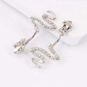 POENNIS coustumize anelli per <span class=keywords><strong>ombelico</strong></span> acciaio chirurgico multi cz snake navel ring 12 snake wholesale belly <span class=keywords><strong>piercing</strong></span> jewelry - Product Image 2