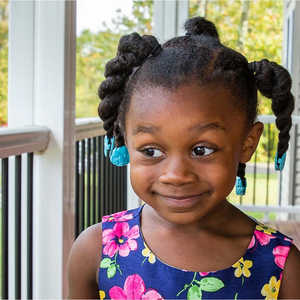 Turquoise Sweet Pea GaBBY Bows (10) Nœuds antidérapants à paillettes scintillantes - Product Image 3