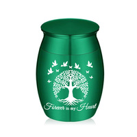 Contenedor de Cenizas para Mascotas de Acero Inoxidable a Precio de Fábrica, Caja Conmemorativa para Mascotas, Ecológica, para Guardar Cenizas de Perros y Gatos, Proveedor Mayorista