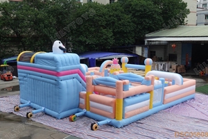 Lilytoys <span class=keywords><strong>Inflatable</strong></span> sân chơi cho trẻ em <span class=keywords><strong>Inflatable</strong></span> công viên sân chơi <span class=keywords><strong>Inflatable</strong></span> vui vẻ thành phố với nhảy Bouncer và trượt - Product Image 3