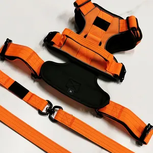 Cá Nhân Ánh Sáng Trọng Lượng Cao Neoprene Con Chó Khai Thác Hundegeschirr Chất Lượng Cao Cao Cấp Không Kéo Phía Trước Clip Nhiệm Vụ Nặng Nề Chiến Thuật Khai Thác