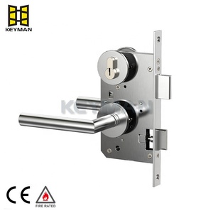 KEYMANCE Serrure <span class=keywords><strong>de</strong></span> <span class=keywords><strong>porte</strong></span> haute sécurité en acier inoxydable pour <span class=keywords><strong>porte</strong></span> <span class=keywords><strong>d</strong></span>'entrée commerciale en bois KEYMANCE EN12209 - Product Image 1