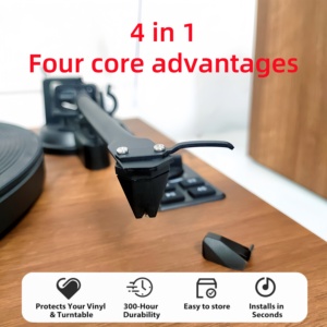 Stylus de repuesto negro de 2M, compatible con cartuchos <span class=keywords><strong>Ortofon</strong></span> 2M rojo y 2M azul, Stylus de punta de diamante semicónico 2M negro - Product Image 5