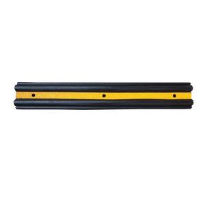 Protezione da parete in gomma Extra spessa resistente agli urti per parcheggi giallo cordolo di avvertimento per proteggere i veicoli - Product Image 1