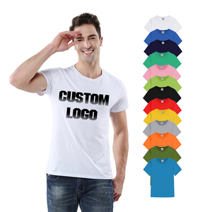Custom <strong>Modal</strong> Polyester T-Shirts for Men Summer Knitted Fabric with Heat Transfer <strong>Printing</strong> Logo and Own Brand Customizable - Product Image 1