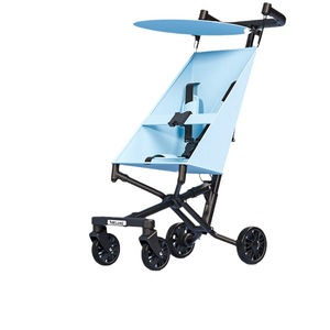 Nuevo carro simple para niños plegable ligero puede sentarse paraguas de cuatro ruedas de invierno y verano con toldo/cochecito de aleación de aluminio - Product Image 2