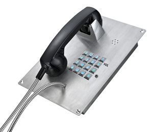 Teléfono VoIP Antivandálico de Acero Inoxidable para Prisiones, Teléfono Público de Montaje en Pared, Teléfono para Cárceles KNZD-07-<span class=keywords><strong>B</strong></span> - Product Image 5