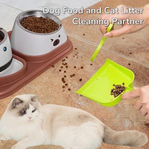 New Round <b>Keyboard</b> <b>Mini</b> Sweeping Broom Set for Desktop Small Size with Dustbin <b>Keyboard</b> Cleaning Brush - Product Image 2