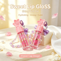 OAUMD Huile à lèvres hydratante effet brillant et scintillant, 24 pièces/boîte, gloss portable anti-ridules 5,2g