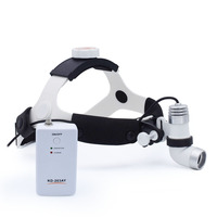 Lampe frontale médicale pour animaux et vétérinaires 3W Lampe médicale pour animaux de compagnie Phare chirurgical pour animaux domestiques Phare LED pour animaux domestiques