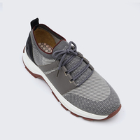 Chaussures LANCI pour hommes, chaussures de créateurs de luxe, chaussures personnalisées, empeignes en tricot pour hommes, baskets en mesh pour hommes