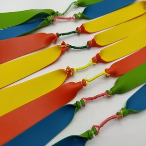 Bandas de Ejercicio, Bandas Elásticas Planas de Goma, Color Aleatorio, para Entrenamiento Físico, Estiramiento, Ejercicio, Todas las Edades, Empaquetado en Bolsa OPP - Product Image 1