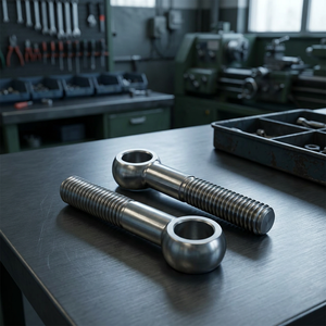 Industrial M12 Eye <b>Bolt</b> Stainless Steel <b>T</b> <b>Bolt</b> DIN Compatible ISO Standard Fastener for Elevator Hardware Lifting Equipment - Product Image 1