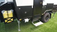 Caravane de camping pliable légère tout-terrain 2026, petite caravane moderne de 12 pieds, tente de camping pour les voyages en vente