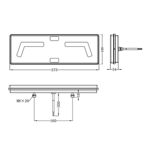 ECE 12V 24V Trailer Xe Tải Dừng Ngược Sương Mù Lần Lượt <span class=keywords><strong>LED</strong></span> Vị Trí Phía Sau Đèn 6 Chức Năng Đuôi Đèn Cho Xe Tải Máy Kéo Máy Xúc - Product Image 6