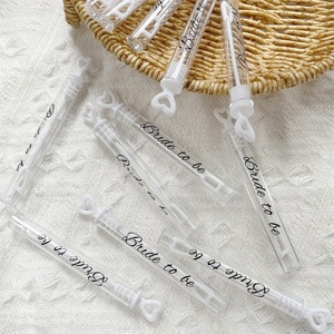 Faveurs de fête pour future <span class=keywords><strong>mariée</strong></span>, 10 bouteilles à bulles en forme de cœur, cadeaux de mariage pour invités, jouets amusants pour faire des bulles, cadeaux de mariage - Product Image 4