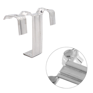 Uisolar 30mm 35mm SUS304 PV mô-đun nước hướng dẫn kẹp nhựa panel năng lượng mặt trời nước cống Clip panel năng lượng mặt trời làm sạch thoát nước Clip - Product Image 2