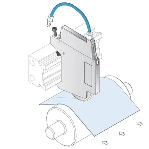 ZnAl pneumático de corte de tecido faca de papel titular