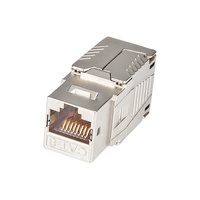 Linkwylan GHMT certificado 40G 2000MHz Cat8 Keystone módulo RJ45 conector placa frontal Aleación de Zinc Diecast piezas de Telecomunicaciones