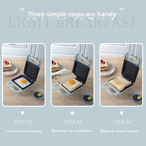 Home Use <b>Electric</b> Griddle <b>Toaster</b> Smart Breakfast Machine for Making Sandwich Bread Press Grill Popular Light Meal Baker - Product Image 4