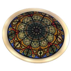 Cúpula de Vidrio Artístico Decorativa Tiffany Vintage, Resistente, para Interiores, Baños, Bares, Hoteles y Villas, Suministro de Fábrica - Product Image 6