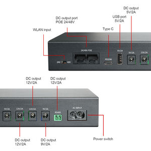 Mini <span class=keywords><strong>UPS</strong></span> de CC de 40 W, 5 V, 12 V, 9 V, 2 A, PD3.0 con POE, <span class=keywords><strong>UPS</strong></span> de 24 V o 48 V, Batería de Litio Lifepo4 de 20000 mAh para Enrutador Wifi, Mini PC - Product Image 5