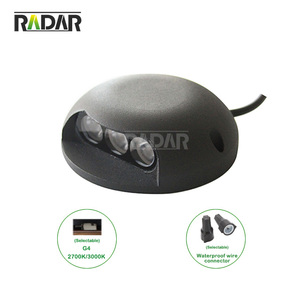 Éclairage de marche à LED en aluminium monté en Surface, éclairage de pied d'angle avec applique murale intégrée étanche - Product Image 5