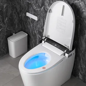 Kamar mandi cerdas wc commode toilet otomatis Jepang pintar otomatis sensor otomatis flush toilet elektrik terbuka mangkuk