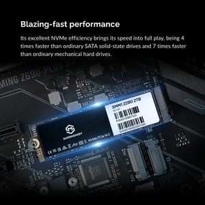 Nhà Máy Bán buôn hiệu suất cao <span class=keywords><strong>SSD</strong></span> 1TB M.2 NVMe 2280 2TB 4TB Gen3 gen4 <span class=keywords><strong>PCIe</strong></span> <span class=keywords><strong>SATA</strong></span> 128GB 256GB 512GB NGFF M.2 ổ cứng - Product Image 2