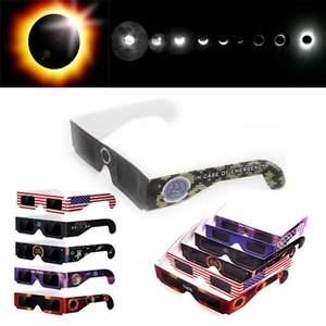 En gros passé <span class=keywords><strong>le</strong></span> CE et L'OIN d'essai papier éclipse solaire lunettes lunettes de soleil en stock - Product Image 3