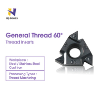 HongJiang LW High Precision Indexable Milling AlTi/AlTiSi Coated Tungsten Carbide Thread Inserts High Wear Resistance Turning