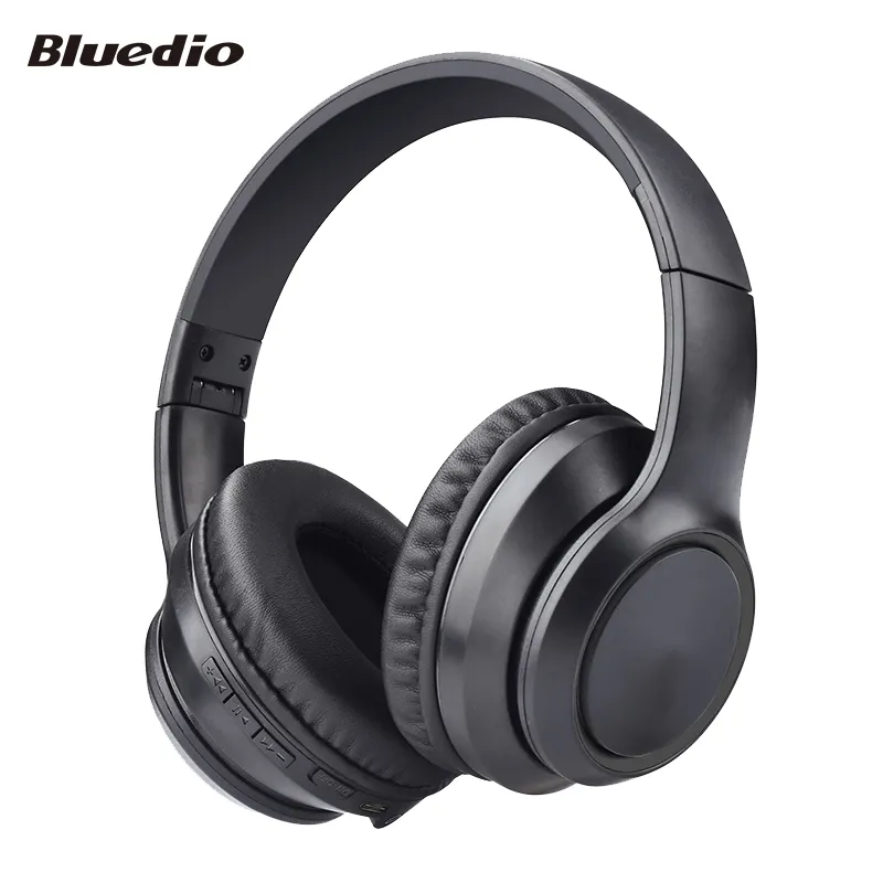 Bluedio Đa Chức Năng bluetooth-5.3 Tai Nghe Không Dây Với 3.5Mm Cáp Âm Thanh Điện Bass Hoạt Động Tiếng Ồn Hủy Bỏ Tai Nghe