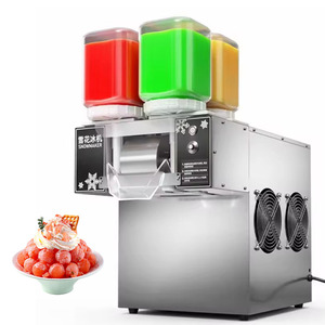 Factory Direct Sale Stainless Steel Snow Ice <strong>Cream</strong> Making <strong>Maker</strong> Machine Snowflake Ice <strong>Maker</strong> Snowflake Flake <strong>Cream</strong> Crusher <strong>Maker</strong> - Product Image 1