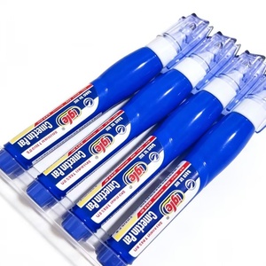 Bolígrafo Corrector Escolar Popular al por Mayor, con Cabeza Metálica, Líquido Corrector de Alta Calidad, Secado Rápido, Seguro, No Tóxico, Blanco - Product Image 4