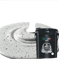 Cat Epoxy Warna Pasir Marmer untuk Lantai dan Dinding, Cat UV Polyurethane Resin Titanium Dioxide, Lapisan Atas Cair, Aplikasi Semprot dan Kuas