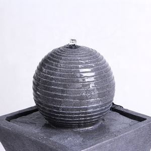 <span class=keywords><strong>Fontaine</strong></span> de jardin en forme de <span class=keywords><strong>boule</strong></span> en béton Grc Frp de haute qualité - Product Image 4
