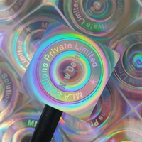 Cheap Promotion Custom Printing 3D Hologram Anti-Counterfeit PET Material Adhesive Sticker with Custom Shape