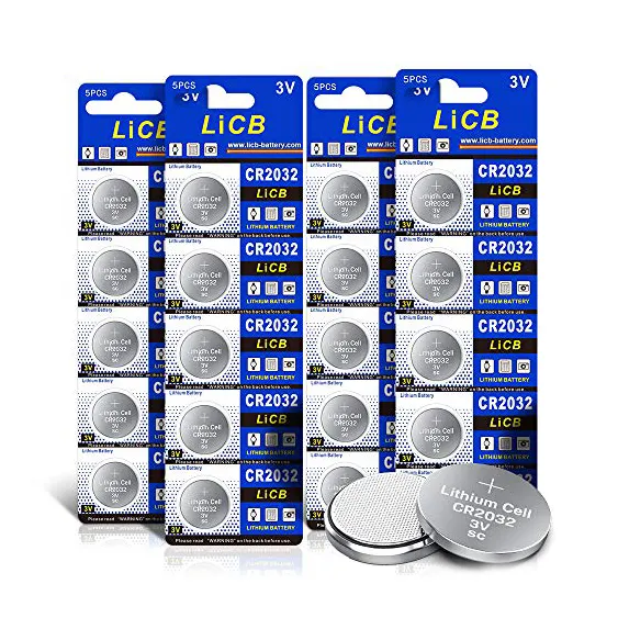 Wholesale China High Temperature Watch 3V Dc Coin Battery Cmos Cr2032 Primary Lithium Ion Cells Button Batteries