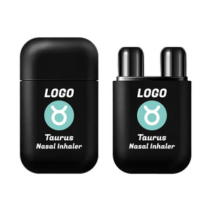 Aries Nasal Inhaler Dual Nozzle Menthol Cooling <b>Oil</b> Essential <b>Oil</b> <b>Bottle</b> Cosmetic Packaging Boxed - Product Image 2