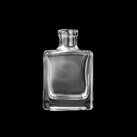 Diffuseur en verre écologique classique carré de 210 ml, finition personnalisable pour la fragrance d'intérieur
