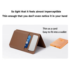 W002C Batterie externe magnétique compacte grande capacité avec charge sans fil 15W, gestion de la température par semi-conducteurs et NTC - Product Image 5