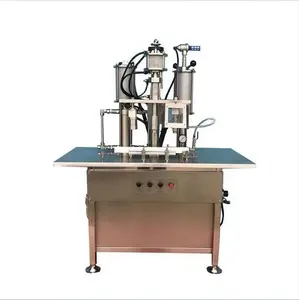 Hot sale filling machine small manufacturing machines pneumatic aerosol can filling machine