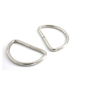 Best selling gate Round Metal O Ring solid stainless steel D Ring carabiner For Handbags