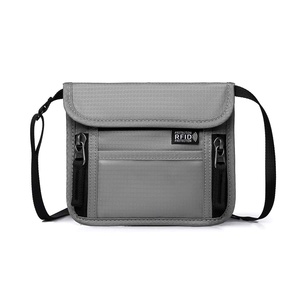 Bolso Bandolera Impermeable de Poliéster con Protección RFID y Cierre de Cremallera para Viajes en Todas las Estaciones para Hombre - Product Image 2