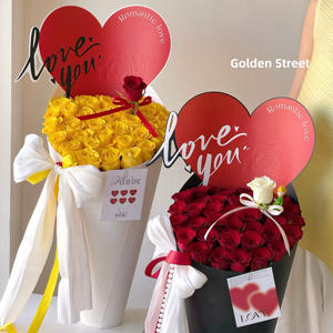 2025 Neuankömmling 73*73cm Kraft papier in Sonderform Blumenstrauß-Geschenk papier für Florist Wrapper - Product Image 4